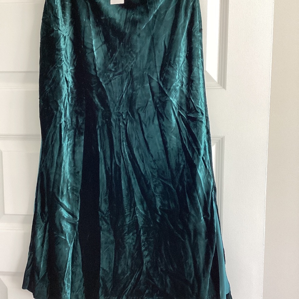 Ann Taylor Emerald Long Skirt - NWT